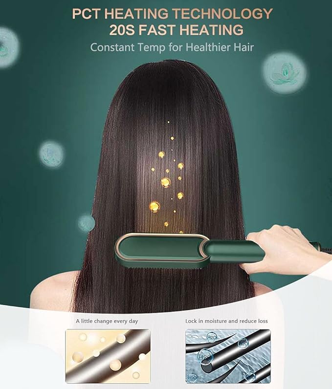 Smart Hair Straightener Comb