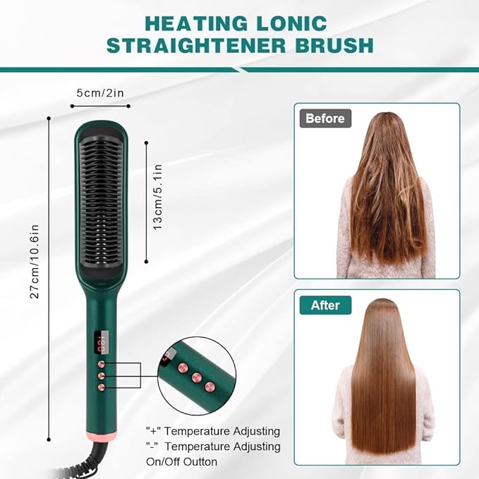 Smart Hair Straightener Comb