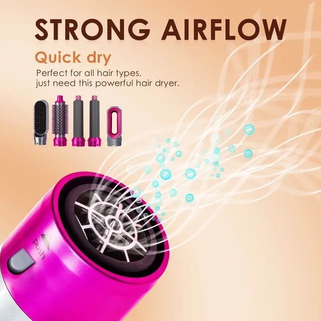 Personal Hair stylist - Hot Air Brush for 5 in 1 Hot Air Styler